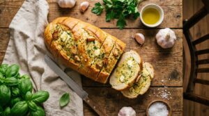 Chlebek czosnkowy: Perfekcyjny smak, który pokochasz!