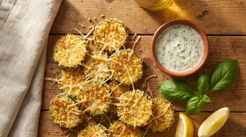 Cukinia smażona w panierce z serem: Chrupiąca uczta