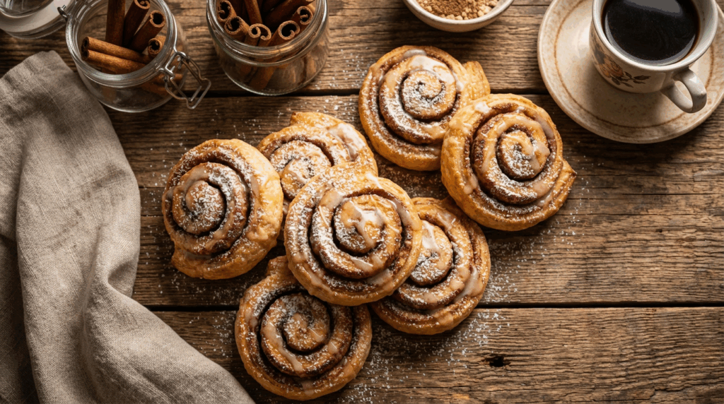 Cynamonki z ciasta francuskiego: Przepis na pyszne i szybkie!