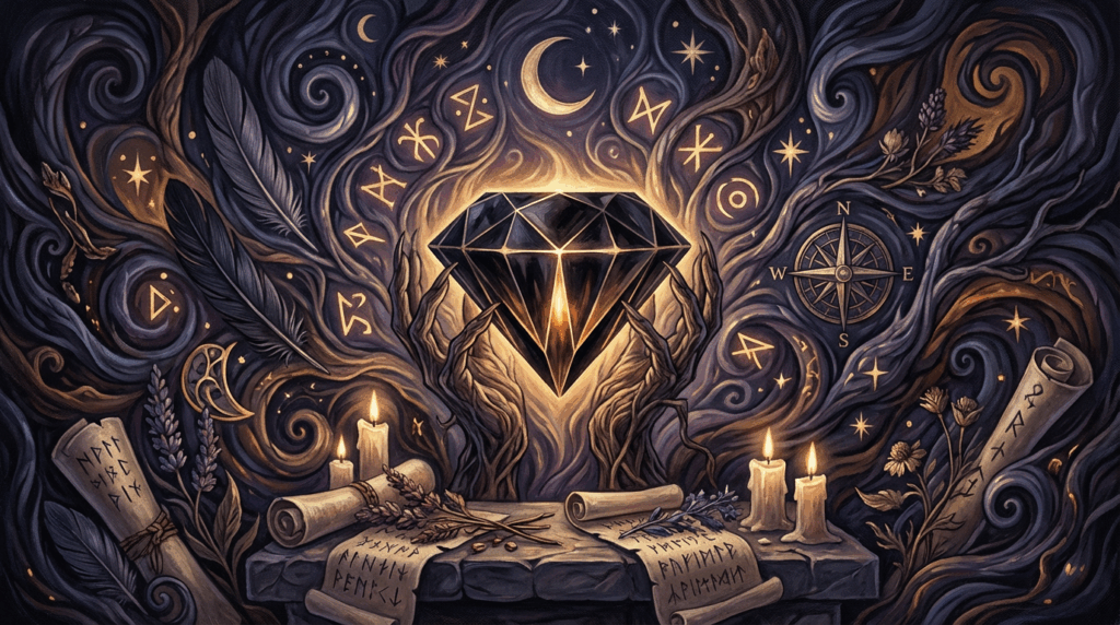 Czarny diament znaczenie: symbolika, ezoteryka i moc