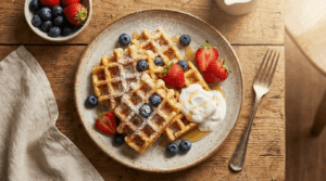 Gofry bez jajek: Puszysty przepis dla każdego