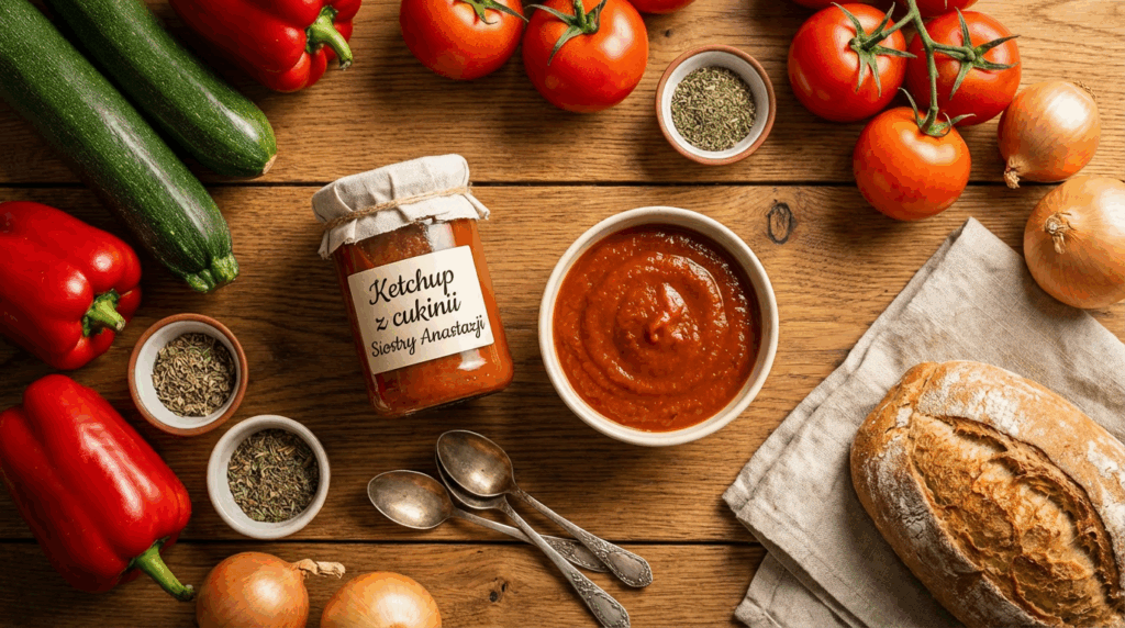 Ketchup z cukinii Siostry Anastazji: Najlepszy domowy przepis