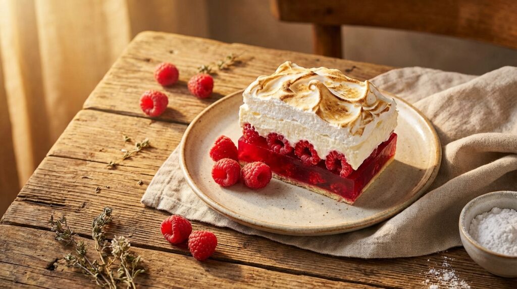 Malinowa chmurka sprawdzony przepis: Lekki deser dla każdego