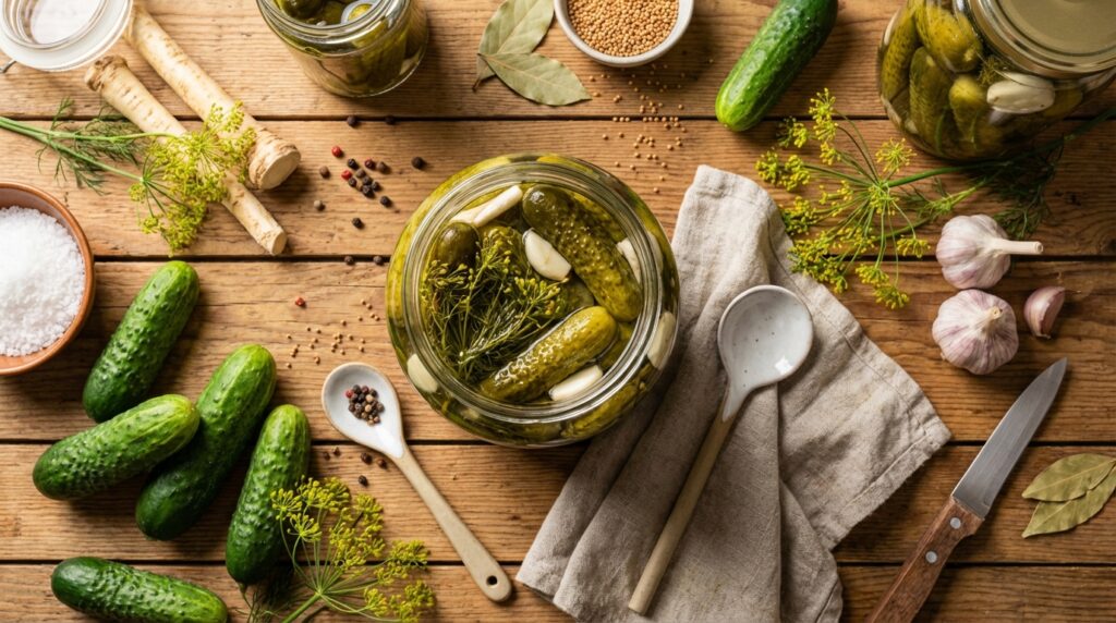 Ogórki kiszone przepis: Tradycyjny, domowy sposób na pyszne kiszonki