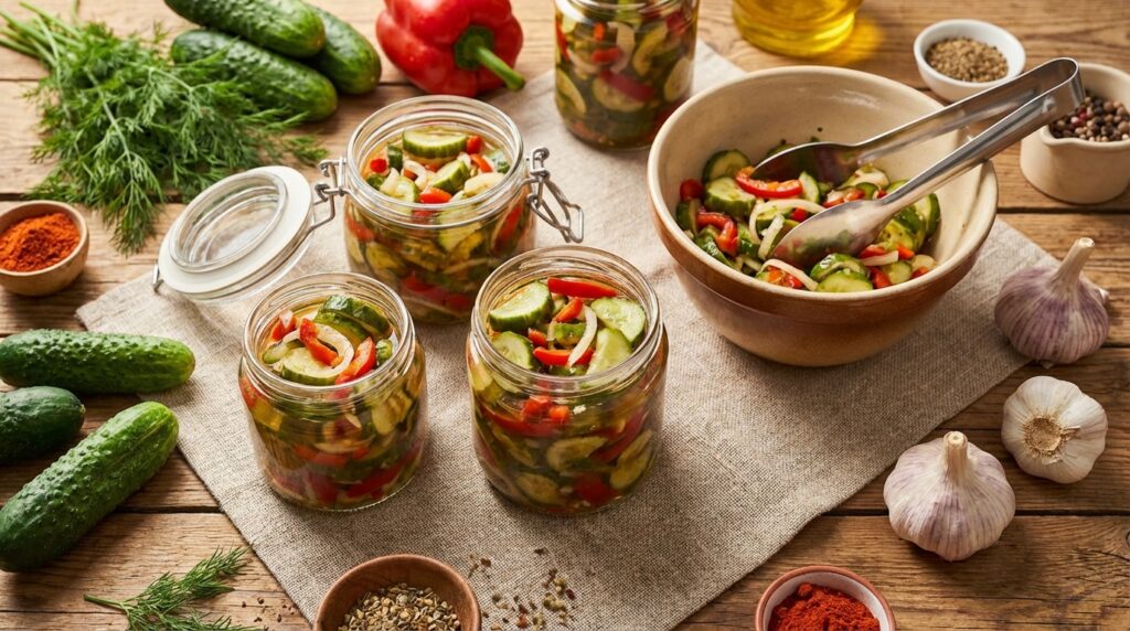 Ogórki po cygańsku: Proste i pyszne na zimę!