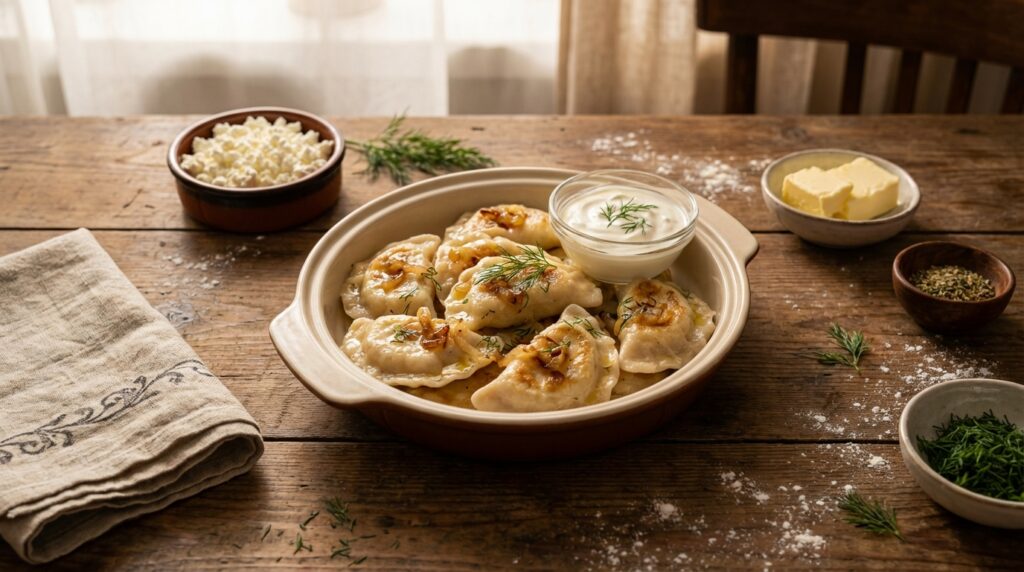 Pierogi z serem: Sekret idealnego, domowego przepisu