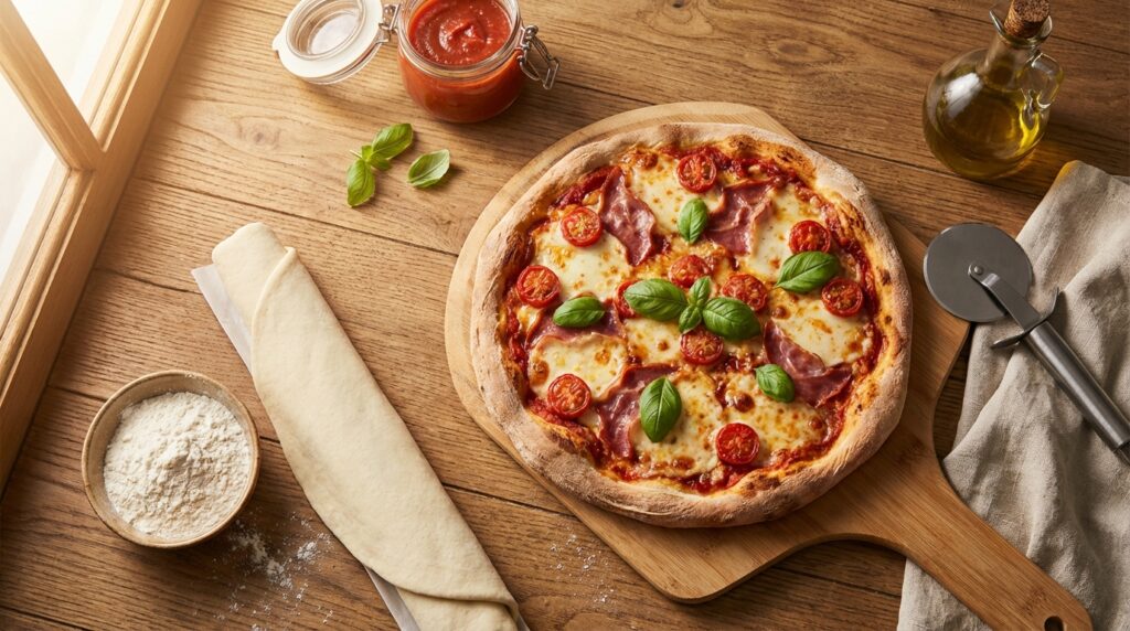 Pizza z gotowego ciasta z Lidla: Szybki i łatwy przepis