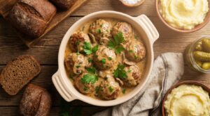 Pulpety w sosie pieczarkowym: Prosty przepis na domowy obiad