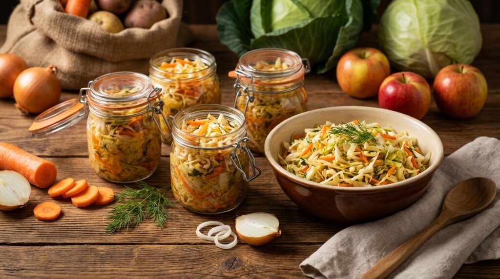 Sałatka z kapusty na zimę: Najlepszy domowy przepis