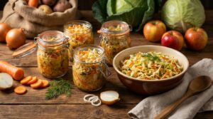 Sałatka z kapusty na zimę: Najlepszy domowy przepis