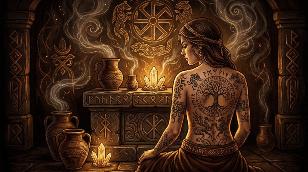 Słowiańskie tatuaże: znaczenie, historia i moc symboli