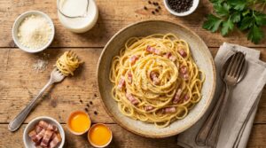 Spaghetti carbonara - przepis oryginalny ze śmietaną: jak zrobić autentyczną?