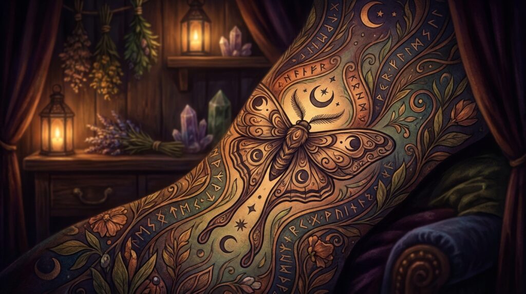 Tatuaż ćma znaczenie: głębokie interpretacje symboliki