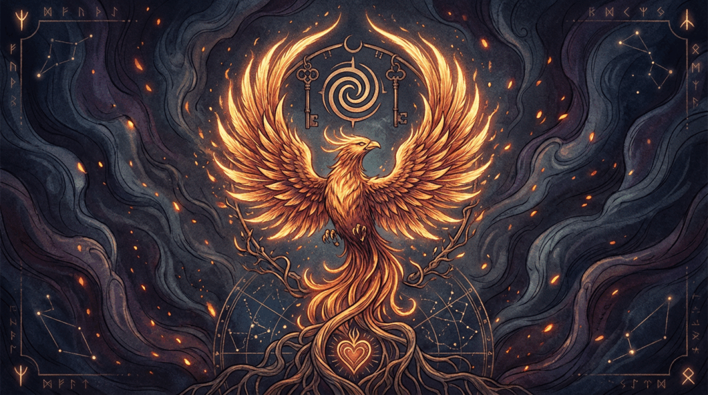 Tatuaż Feniks znaczenie: Odrodzenie, siła i nieśmiertelność