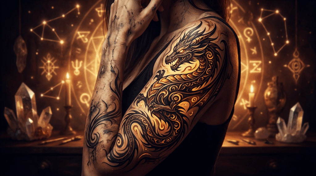 Tatuaż smok znaczenie: głęboka symbolika i interpretacja
