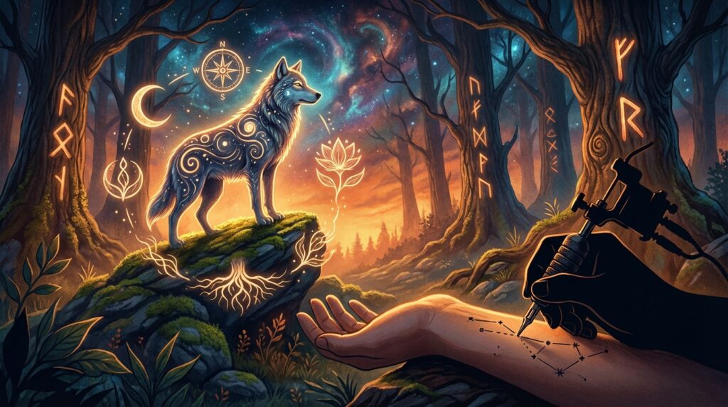 Tatuaż wilk znaczenie: głęboka symbolika i przekaz