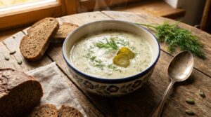 Zupa ogórkowa przepis babci: Tradycyjny smak, który pokochasz!