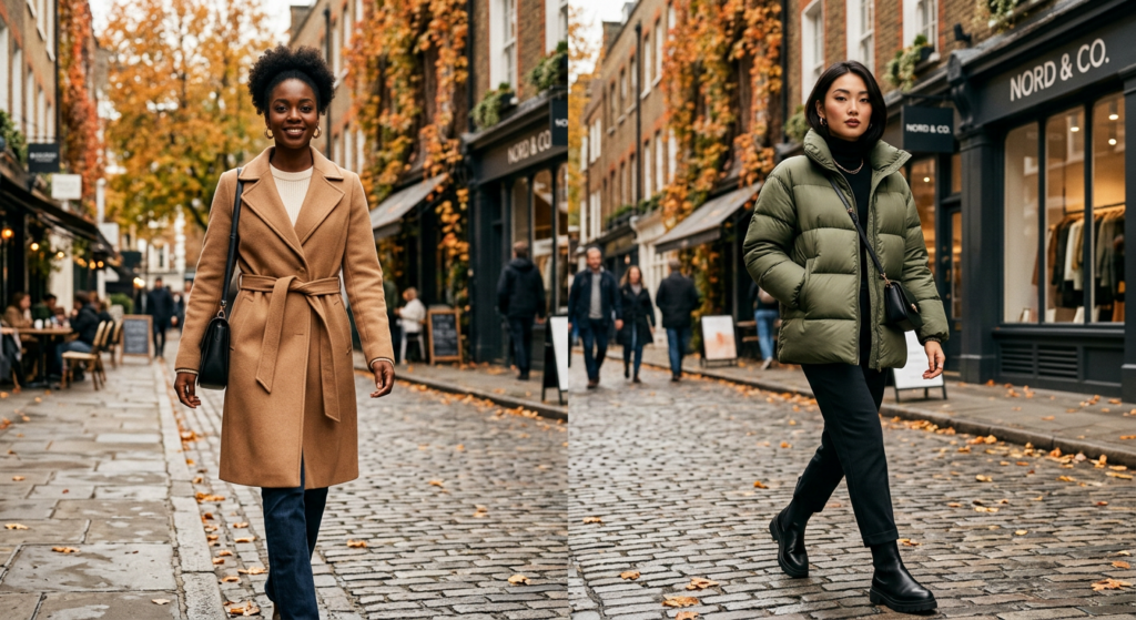 Płaszcz czy kurtka co wybrać na chłodne dni