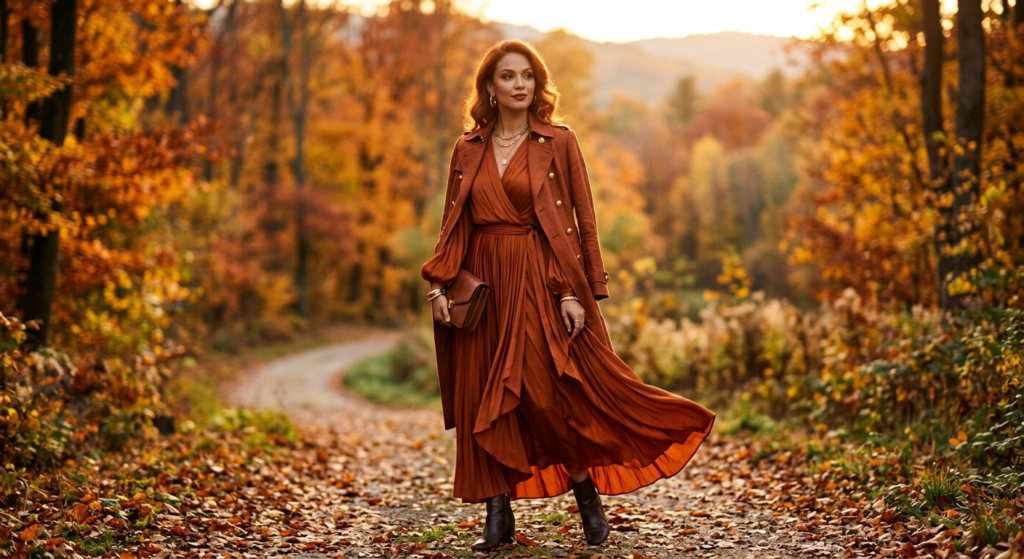 Które kolory najlepiej podkreślają jesienny typ urody